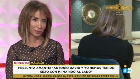 María Patiño “traicionada” por la presunta amante de Antonio David Flores