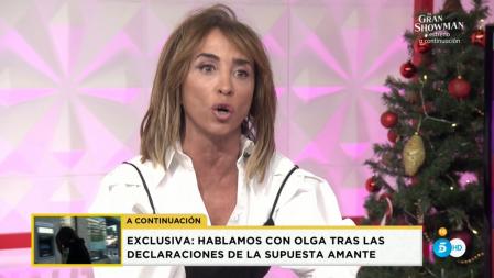 María Patiño disgustada por las críticas de sus compañeros de ‘Sálvame’