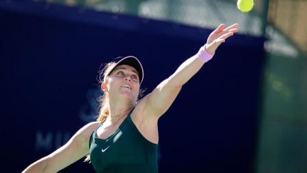 Paula Badosa, el 10 de enero en Abu Dabi