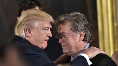 Donald Trump indulta a su exasesor Bannon