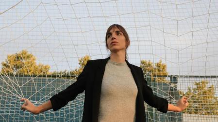 Alba Palacios, en 2017, cuando jugaba en el Las Rozas; hoy juega en el Torrelodones