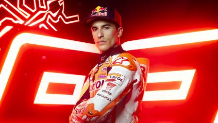 Marc Márquez, con los colores de Repsol Honda 2021