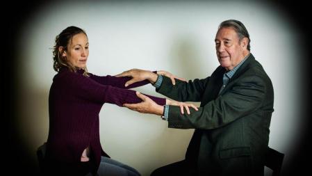 FOTO ALEX GARCIA ENTREVISTA CON LOS NADADORES OLIMPICOS JESSICA VALL Y MIQUEL TORRES 2021/02/10