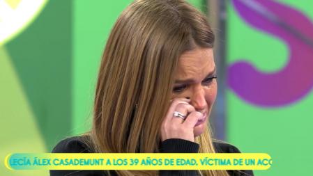 Marta López destrozada tras la muerte de Álex Casademunt: “Ha vivido su vida a su manera”