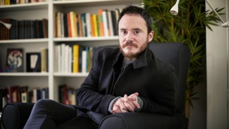 L'escriptor Borja Bagunyà, que publica 'Els angles morts'