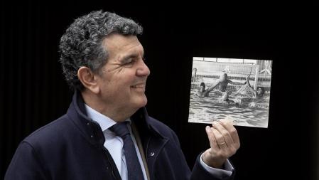 BARCELONA-ENRIC BERTRAN - PRESIDENTE DE LA FEDERACION CATALANA DE NATACION- FOTO ANA JIMENEZ