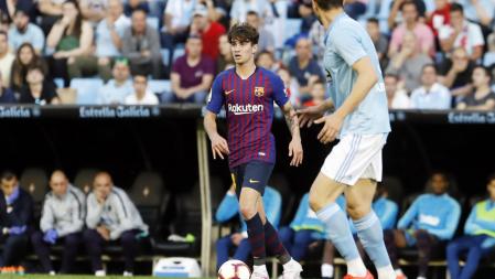Collado debutó en Balaídos en 2019 con Valverde en el banquillo