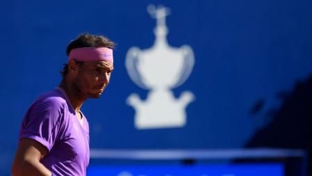 Rafael Nadal, durante su encuentro ante Cameron Norrie, este viernes en el RCTB