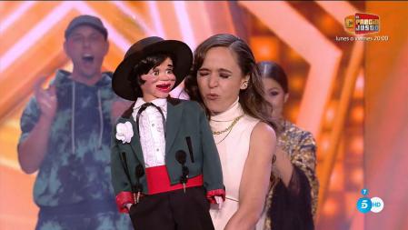 Celia Muñoz , la ventrílocua que se convierte en ganadora de 'Got Talent España’