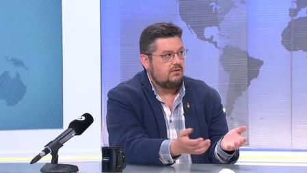 El alcalde de Bellreguard y candidato a liderar el Bloc, Àlex Ruiz.