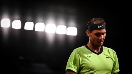 Rafael Nadal, anoche ante Richard Gasquet
