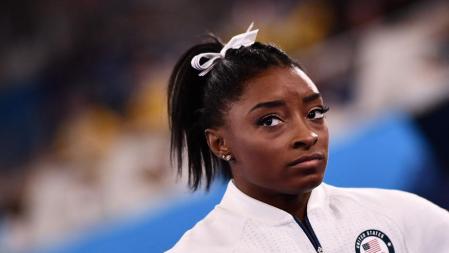 Simone Biles, en Tokio