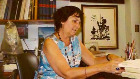 La oceanógrafa española, Ángeles Alvariño