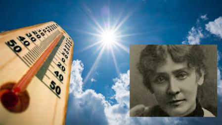 Eunice Foote presentó en 1856 los resultados de sus experimentos sobre calentamiento del aire por acumulación de CO2 ..