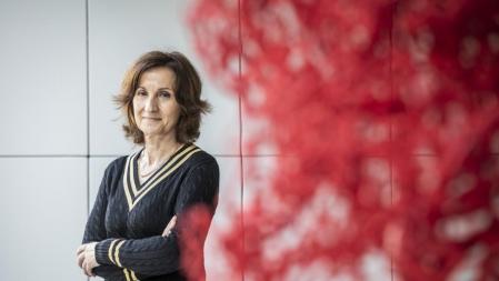 16 -10 - 2021 / Barcelona / Ganadores del premio Planeta - 3 ganadores Antonio Mercero (Madrid, 1969), Agustín Martínez (Lorca, 1975) y Jorge Díaz (Alicante, 1962). y la finalista Paloma Sánchez-Garnica (Madrid, 1962) / Foto: Llibert Teixidó