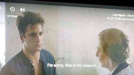 Así se veía antes de que Netflix solucionara el error