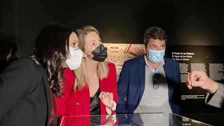 Mazón y Arrimadas han visitado junto la exposición 