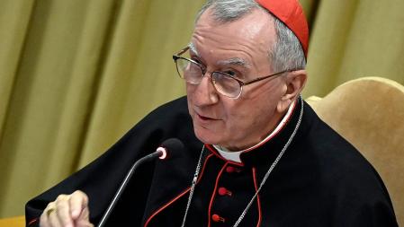 El secretario de Estado del Vaticano, Pietro Parolin