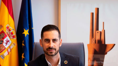 El alcalde de Mislata, Carlos Fernández Bielsa.