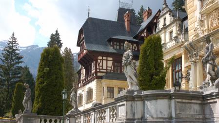 Castillo de Peles en Sinaia, Rumanía