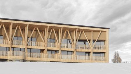 Exterior hotel Dolomitas