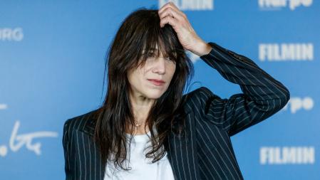Charlotte Gainsbourg fotografiada ayer en Madrid