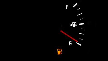 Depósito de combustible vacío