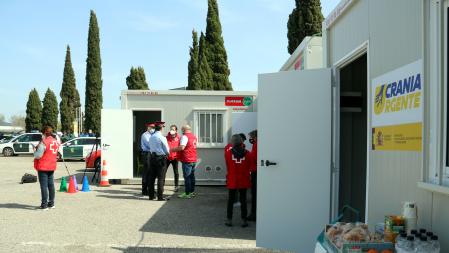 Los módulos de atención a la población ucraniana estarán abiertos las 24 horas del día.