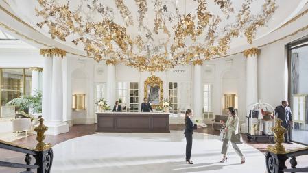 Lobby del hotel Mandarin Oriental