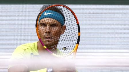 Rafael Nadal, durante su cómoda victoria sobre Jordan Thompson