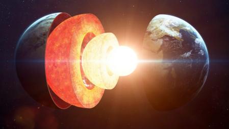 El nuevo estudio aporta datos sobre la velocidad y sentido de rotación en el núcleo de la Tierra, en relación con las capas más externas del planeta  .