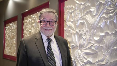 Judea Pearl acudió a Bilbao a recoger el premio Fundacion BBVA Fronteras del Conocimiento en Tecnologías de la Comunicación