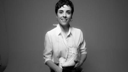 Sara Hurtado, patinadora sobre hielo, en el 2022