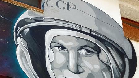 Uno de los 'grafitis' de la segunda edición del festival Mur Murs en Monistrol de Calders