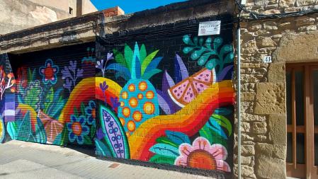 'Grafitis' que se pueden observar en el municipio de Monistrol de Calders