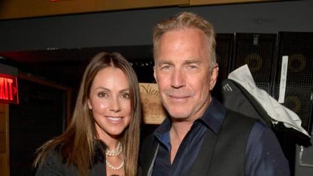 LOS ANGELES, CALIFORNIA - APRIL 05: (L-R) Christine Costner and Kevin Costner attend OmniPeace Foundation Presents Rock Rwanda Benefit Honoring Kevin & Christine Costner at Vibrato Grill Jazz on April 05, 2022 in Los Angeles, California. (Photo by Lester Cohen/Getty Images for Omnipeace Foundation )