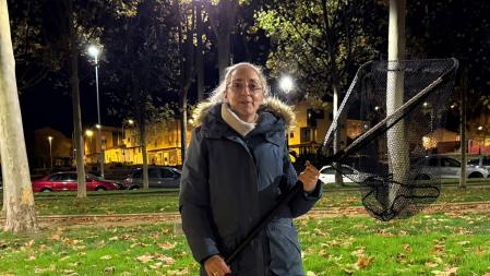 Manoli Albarrán, 49 años, vecina de Salamanca y fundadora de la asociación Vidas Callejeras.