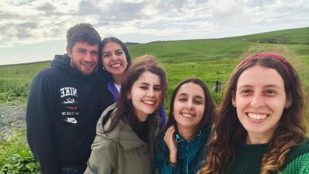 Tania Ferrer, española en Dublín