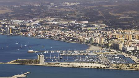 La Línea de la Concepción.&nbsp;