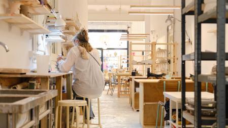 El taller de Li en Barcelona