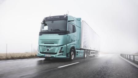 En 2026, Volvo presenta su nuevo camión eléctrico FH Aero Electric E-axle