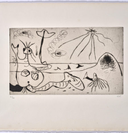 Miró, el mago del color enamorado del negro