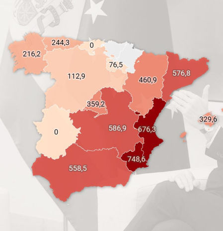 Dos autonomías del PP son las que más ganan per cápita con el nuevo modelo de financiación