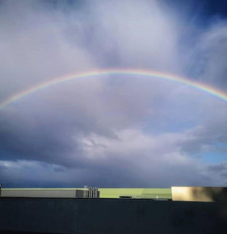 Arcoíris en el Centro Penitenciario Mas d'Enric