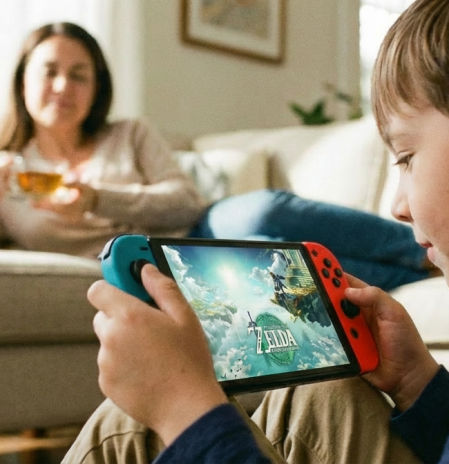 “Cuando veo a mi hijo con la Nintendo Switch en la mano, yo respiro”: Una relación sana entre niños y videojuegos es posible con los nuevos controles parentales