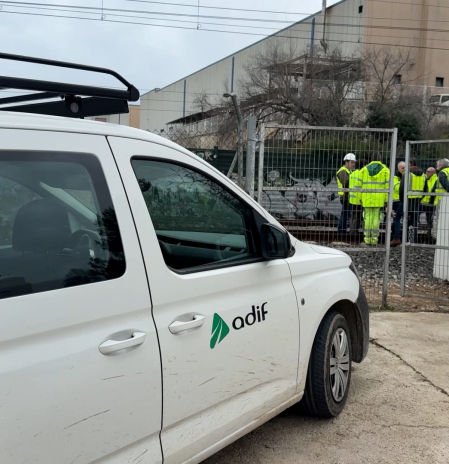Adif despliega a técnicos apostados las 24 horas del día frente a taludes de Rodalies en mal estado