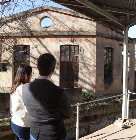 Girona convierte el antiguo taller de la Marfà en un espacio de horticultura
