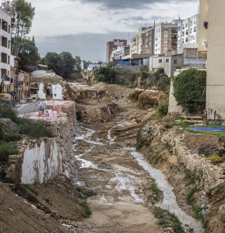 El cambio climático incrementó un 21 % la intensidad de las lluvias de la dana de Valencia