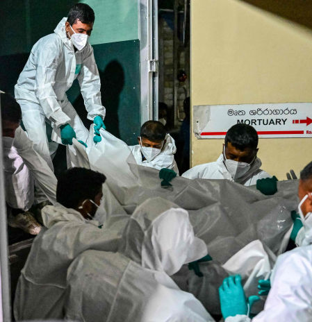 Sri Lanka recupera 87 cadáveres de la fragata iraní hundida por EE.UU.