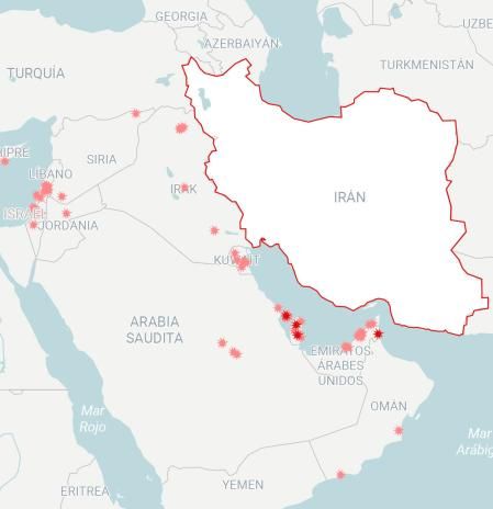 Los objetivos de Irán, Israel y EE. UU. tras seis días de ataques en Oriente Medio
